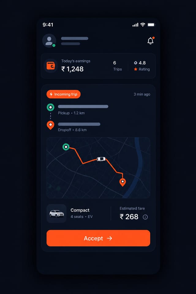 App screen